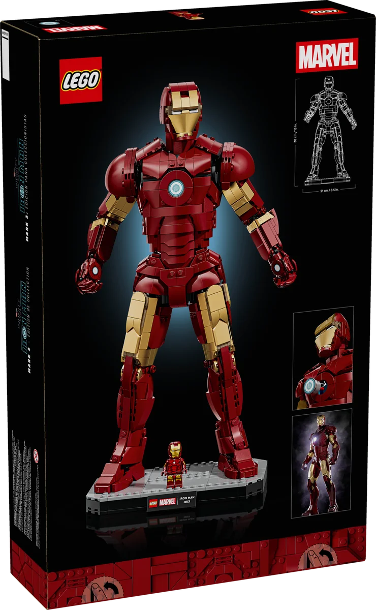 LEGO® 76344 Zestaw Lego Marvel Heroes Iron Man Mark 3 Postac Figura Lego - zdjęcie 18