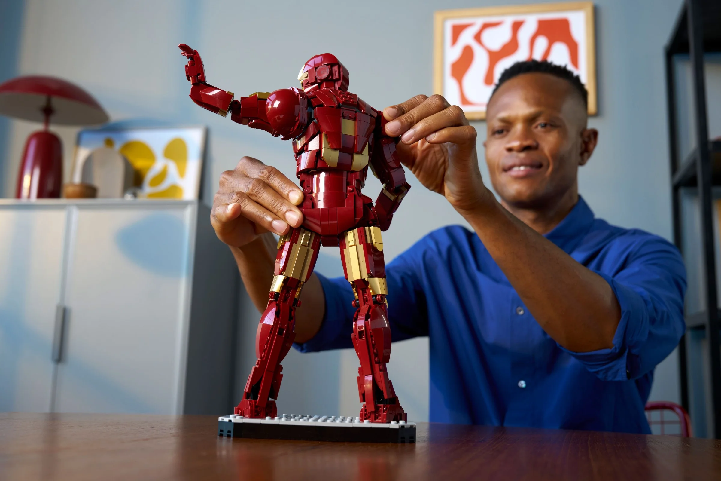 LEGO® 76344 Zestaw Lego Marvel Heroes Iron Man Mark 3 Postac Figura Lego - zdjęcie 25