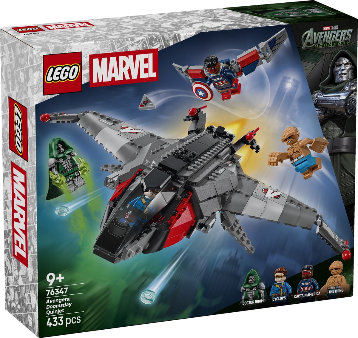 LEGO® 76347 Avengers: Doomsday Quinjet - zdjęcie 1