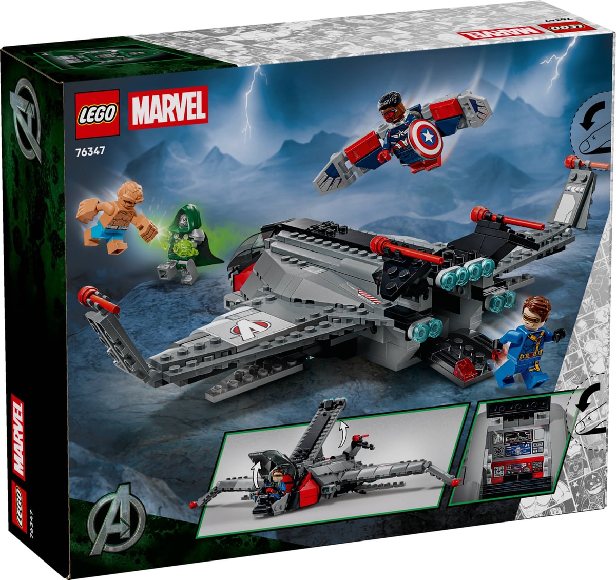 LEGO® 76347 Avengers: Doomsday Quinjet - zdjęcie 2