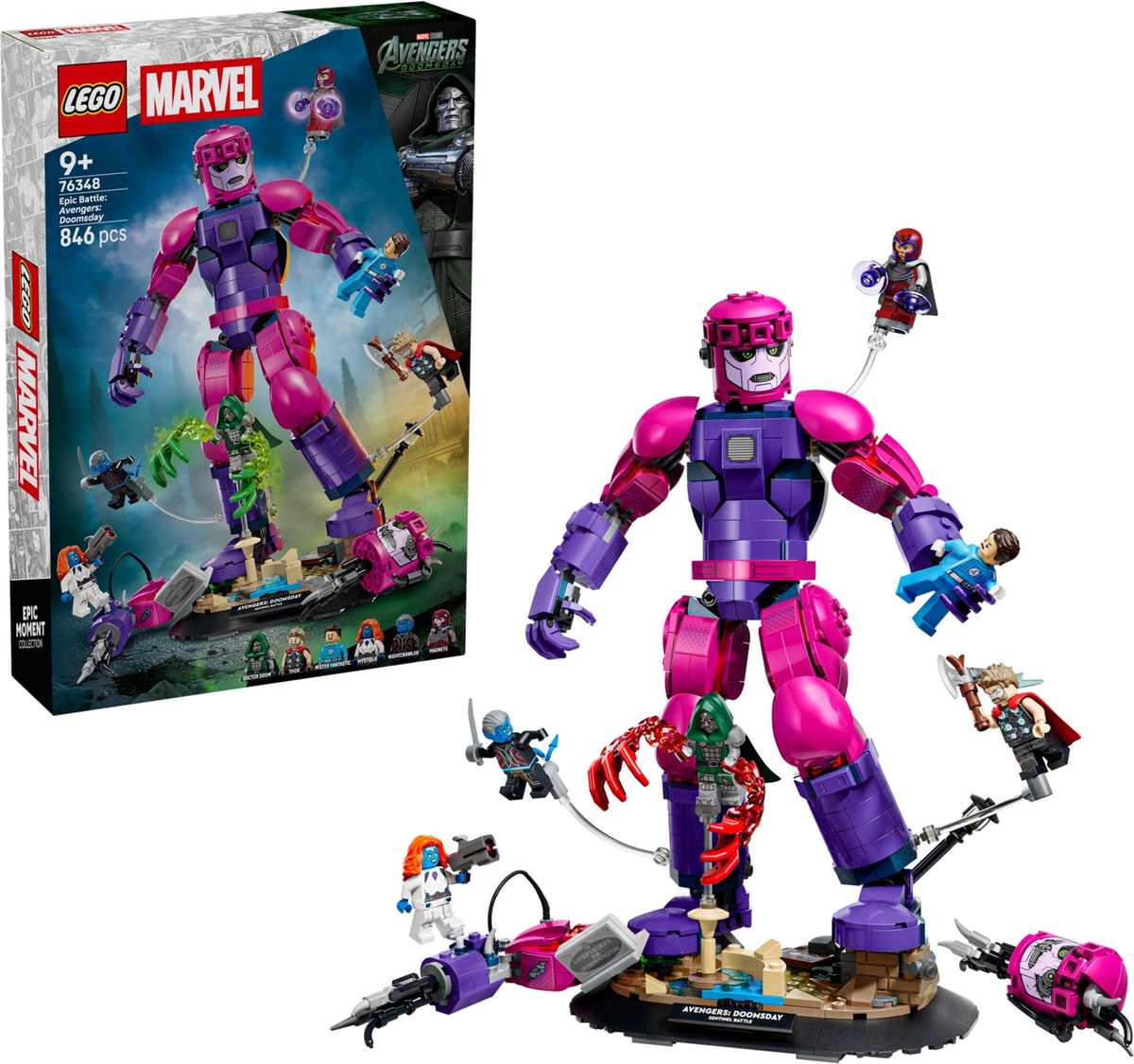 LEGO® 76348 Epicka bitwa: Avengers: Doomsday - zdjęcie 3