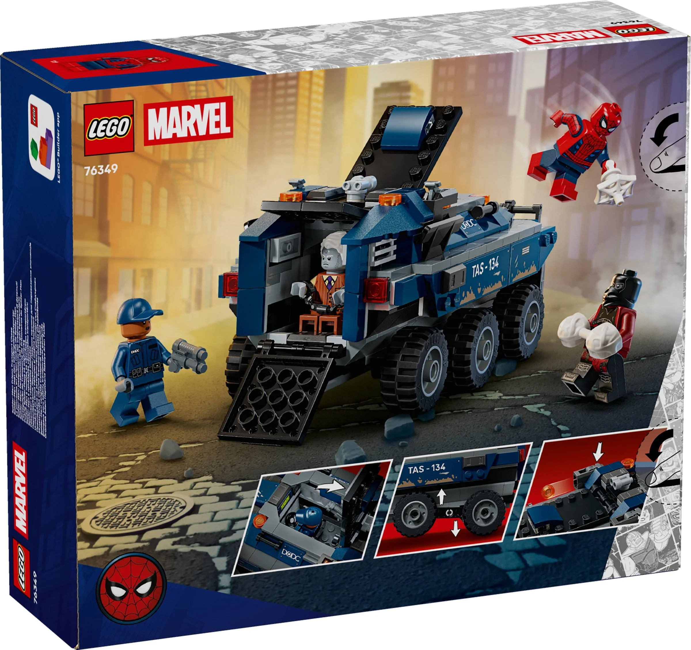 LEGO® 76349 Pościg Spider-Mana za więźniarką - zdjęcie 1