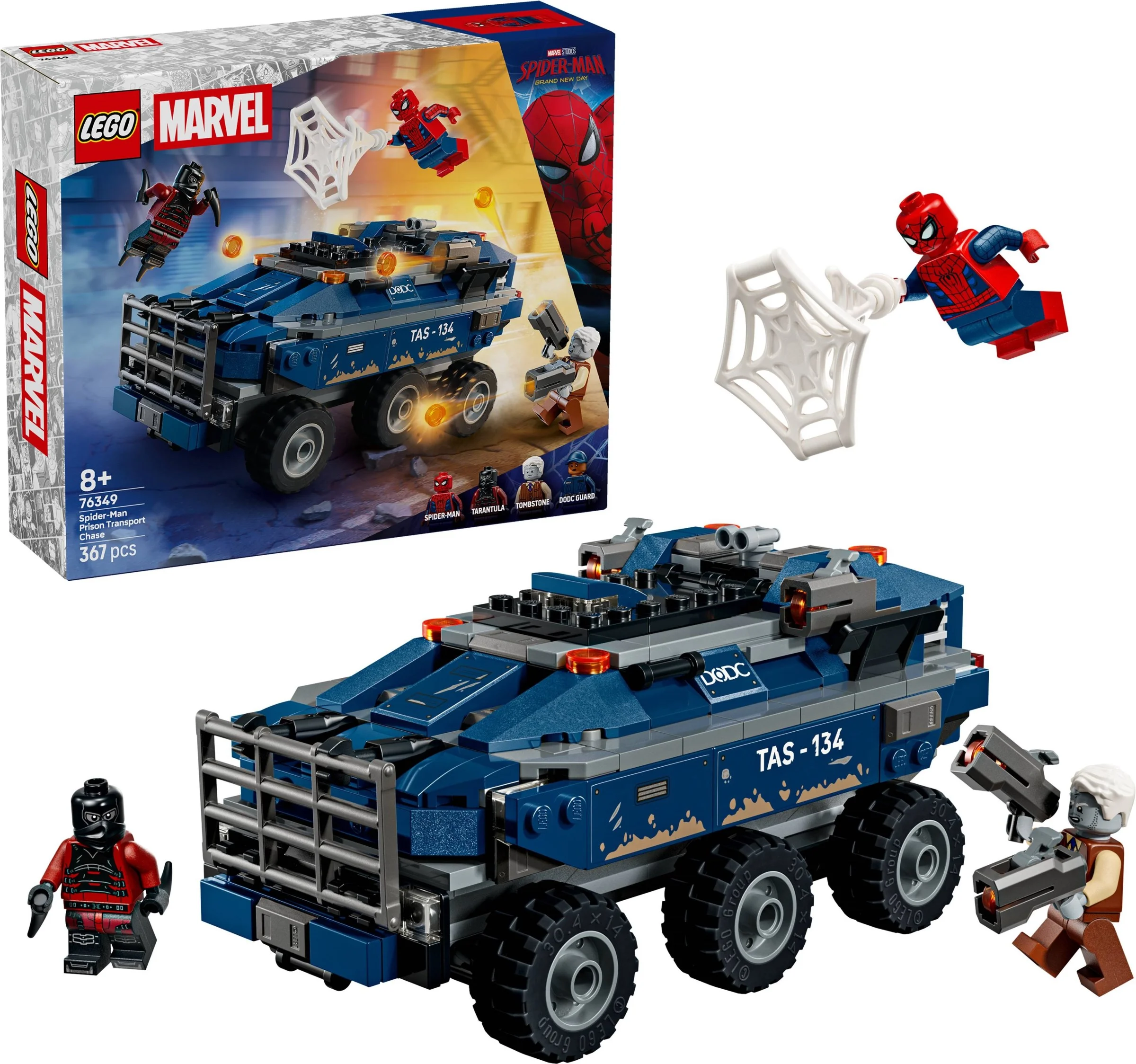 LEGO® 76349 Pościg Spider-Mana za więźniarką - zdjęcie 2