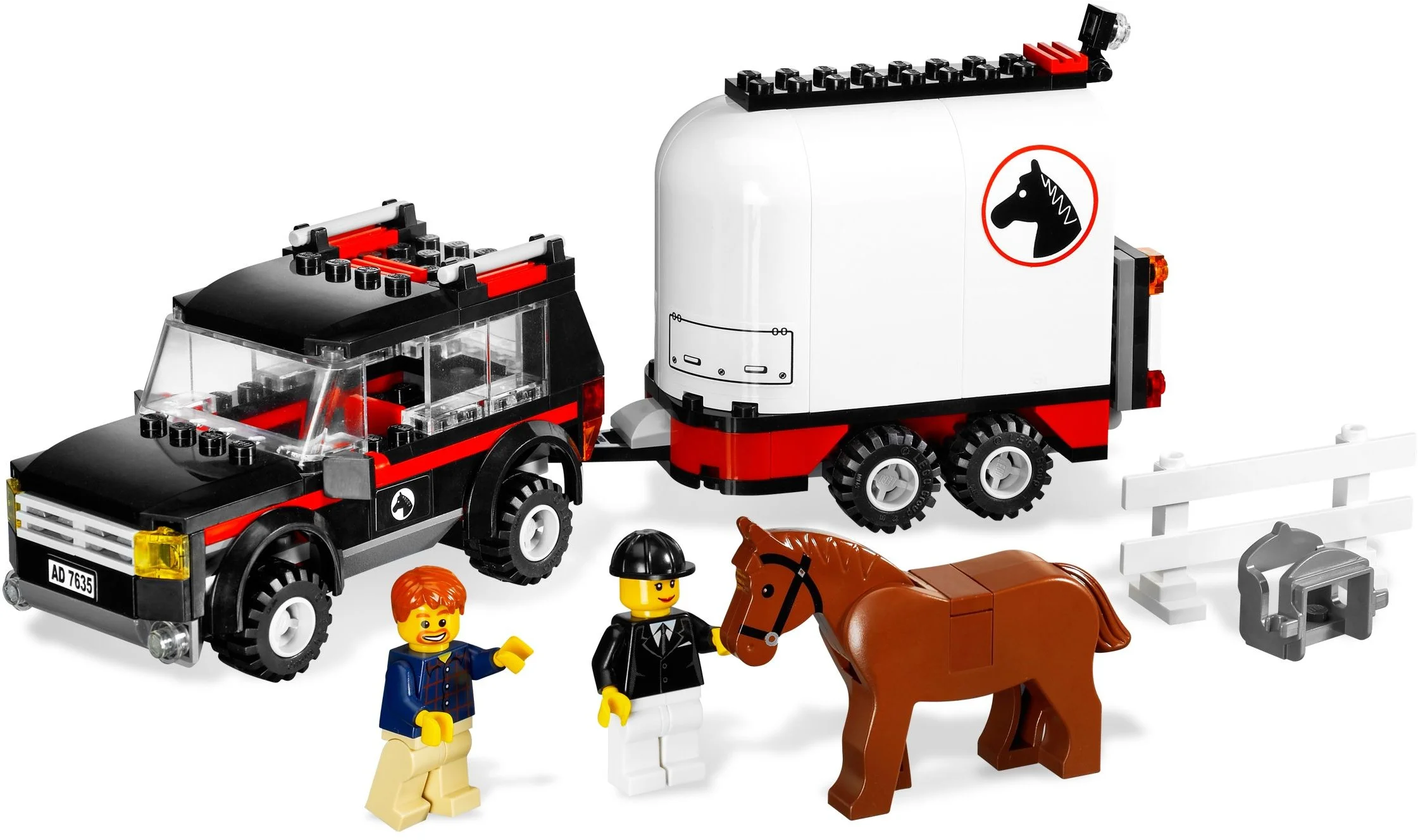 LEGO® 7635 Samochód z przyczepą na konie. Nowy - zdjęcie 6