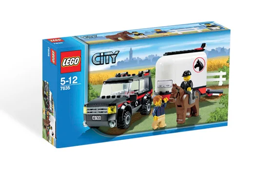 LEGO® 7635 Samochód z przyczepą na konie. Nowy - zdjęcie 8