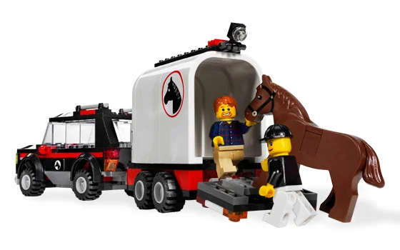 LEGO® 7635 Samochód z przyczepą na konie. Nowy - zdjęcie 10