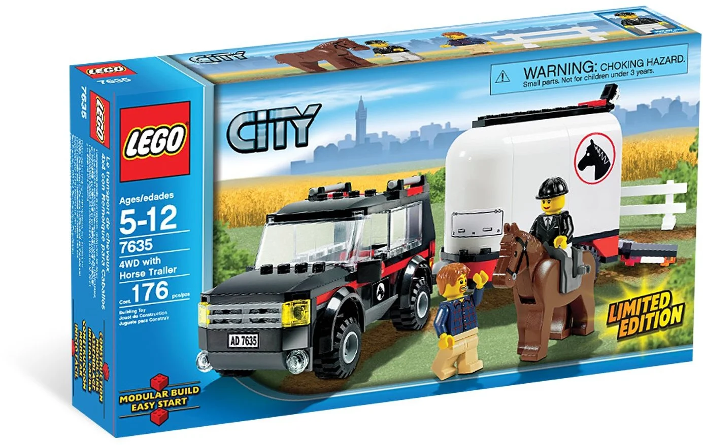 LEGO® 7635 Samochód z przyczepą na konie. Nowy - zdjęcie 12