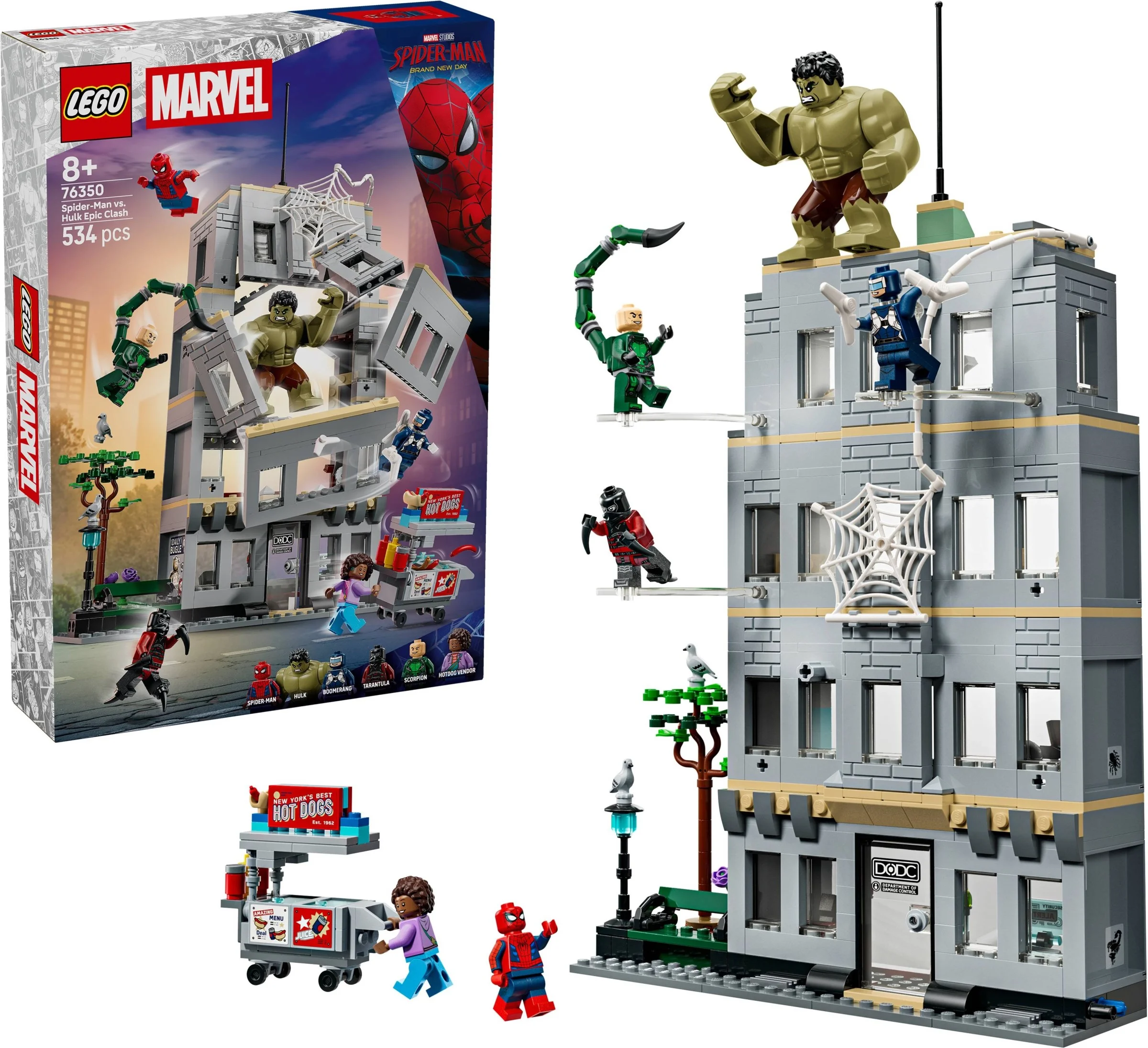 LEGO® 76350 Epickie starcie: Spider-Man kontra Hulk - zdjęcie 2