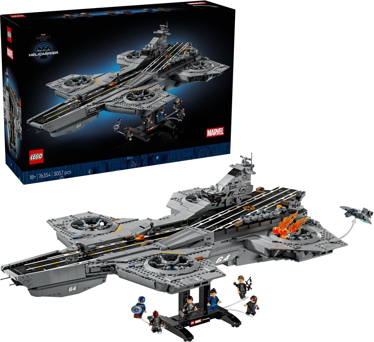 LEGO® 76354 Lotniskowiec T. A.R. C.Z. Y. - zdjęcie 7