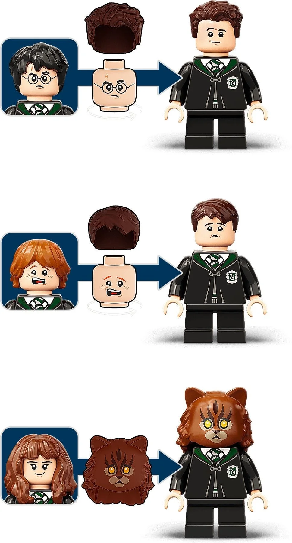 LEGO® 76386 Hogwart™: pomyłka z eliksirem wielosokowym - zdjęcie 4