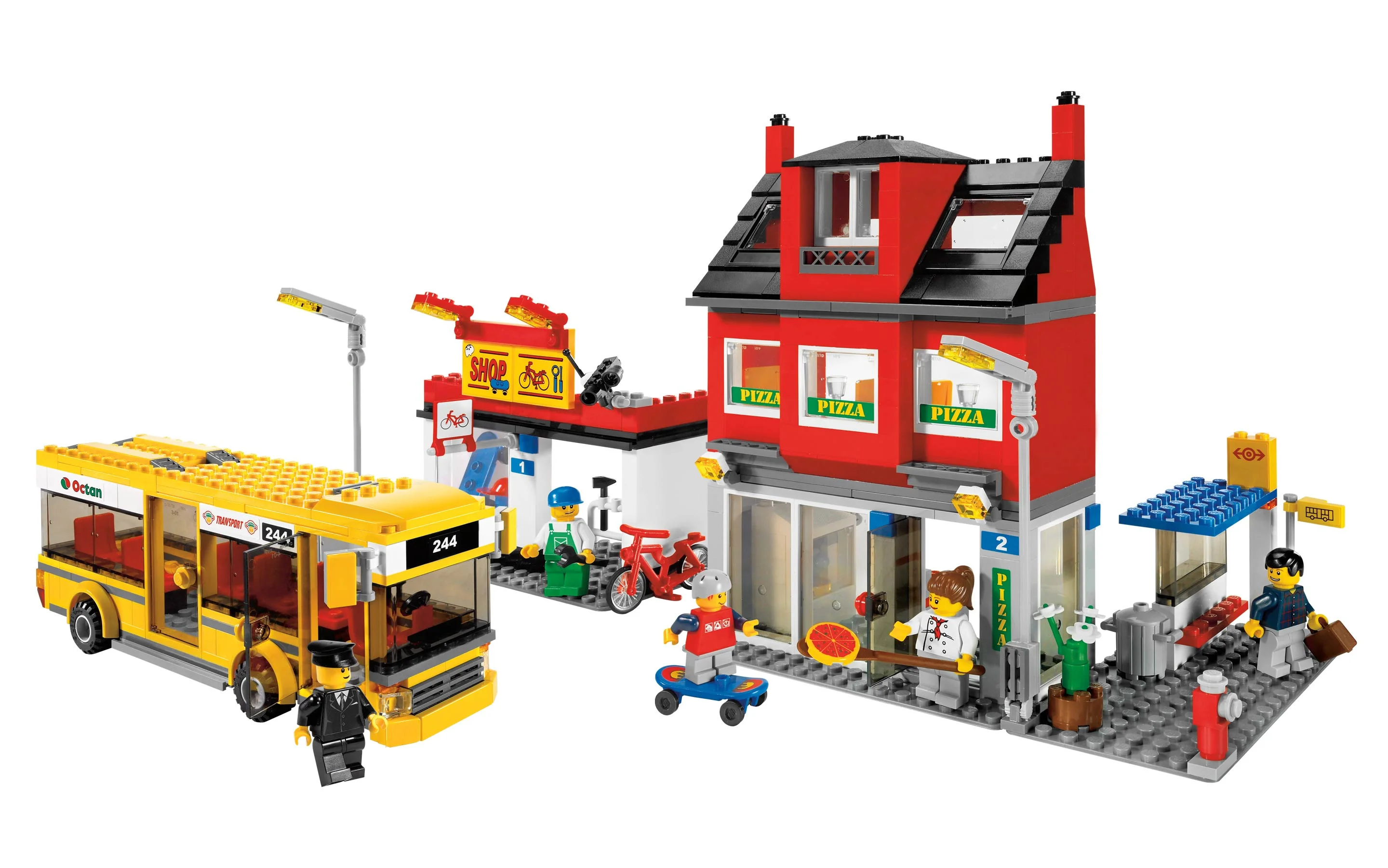 LEGO® 7641 City Corner Miejski Zakątek - zdjęcie 9