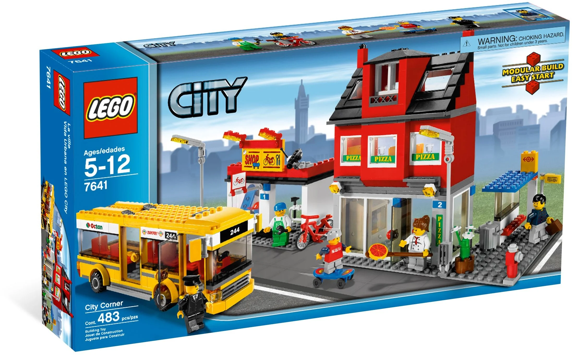 LEGO® 7641 City Corner Miejski Zakątek - zdjęcie 15