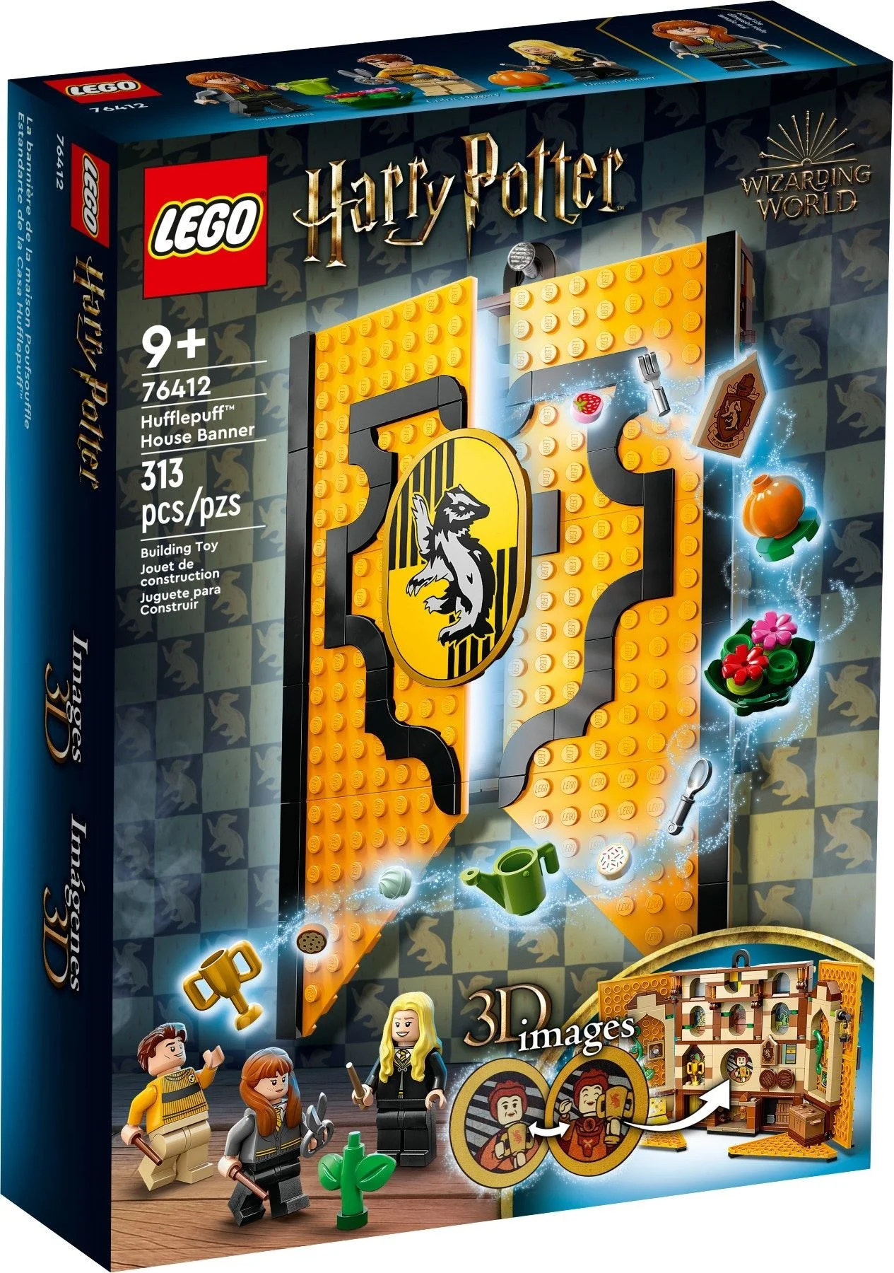 LEGO® 76412 Flaga Hufflepuffu - zdjęcie 2