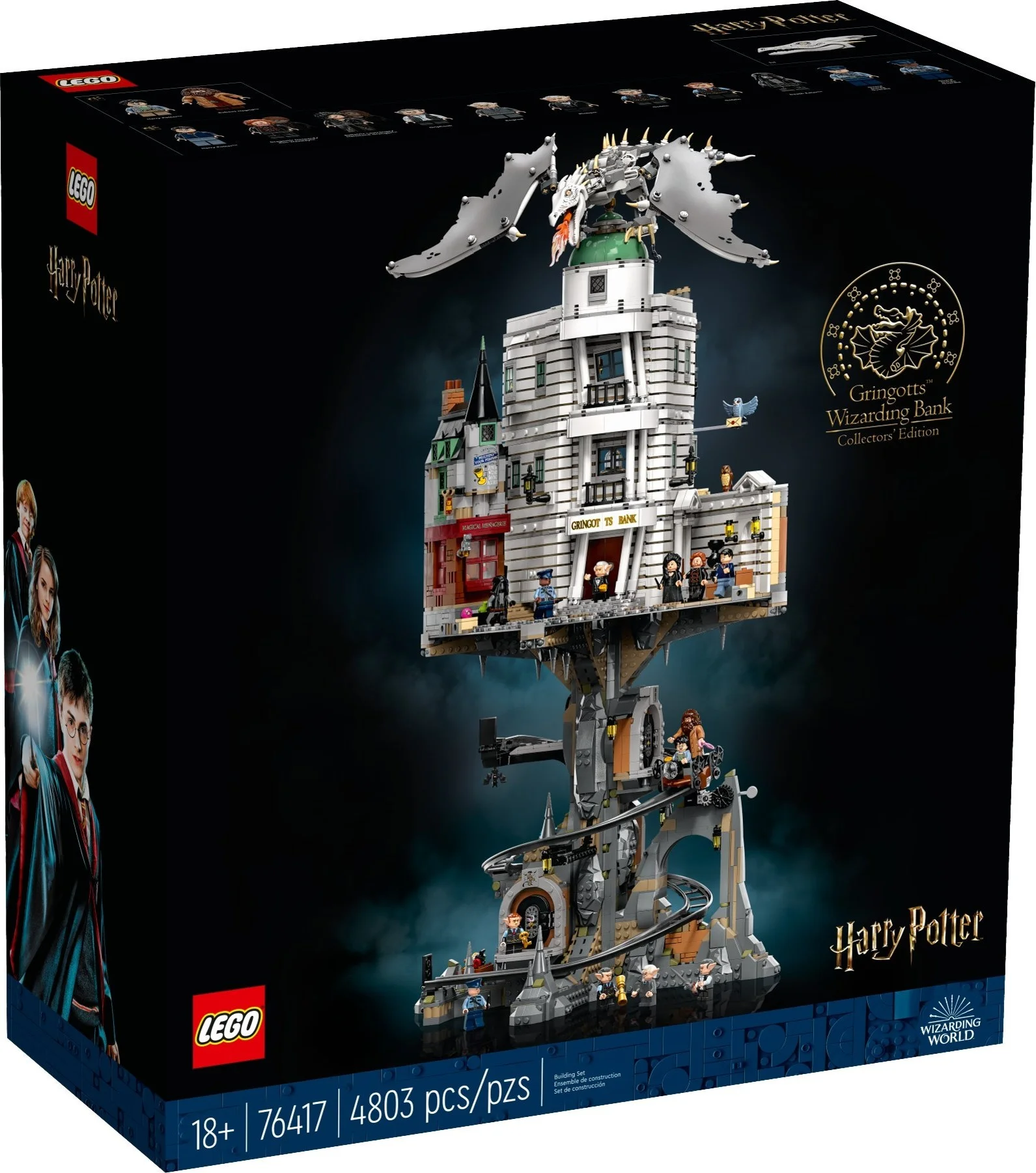 LEGO® 76417 Potter Bank Gringotta — edycja kolekcjonerska - zdjęcie 2