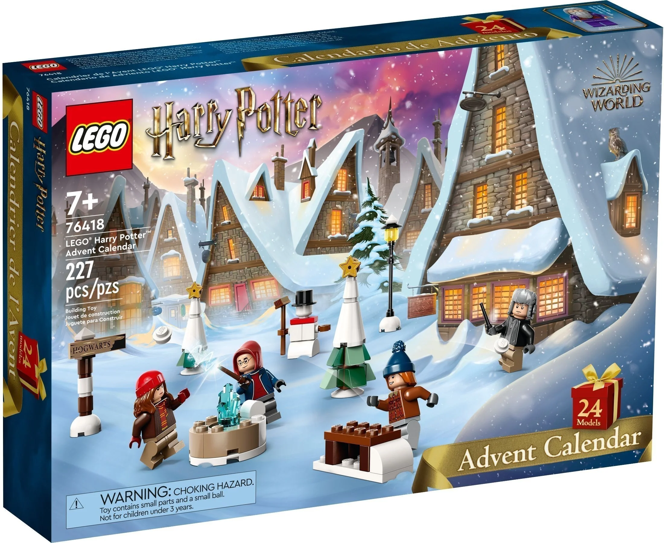 LEGO® 76418 Kalendarz adwentowy Lego Harry Potter 2023 227 części () - zdjęcie 1