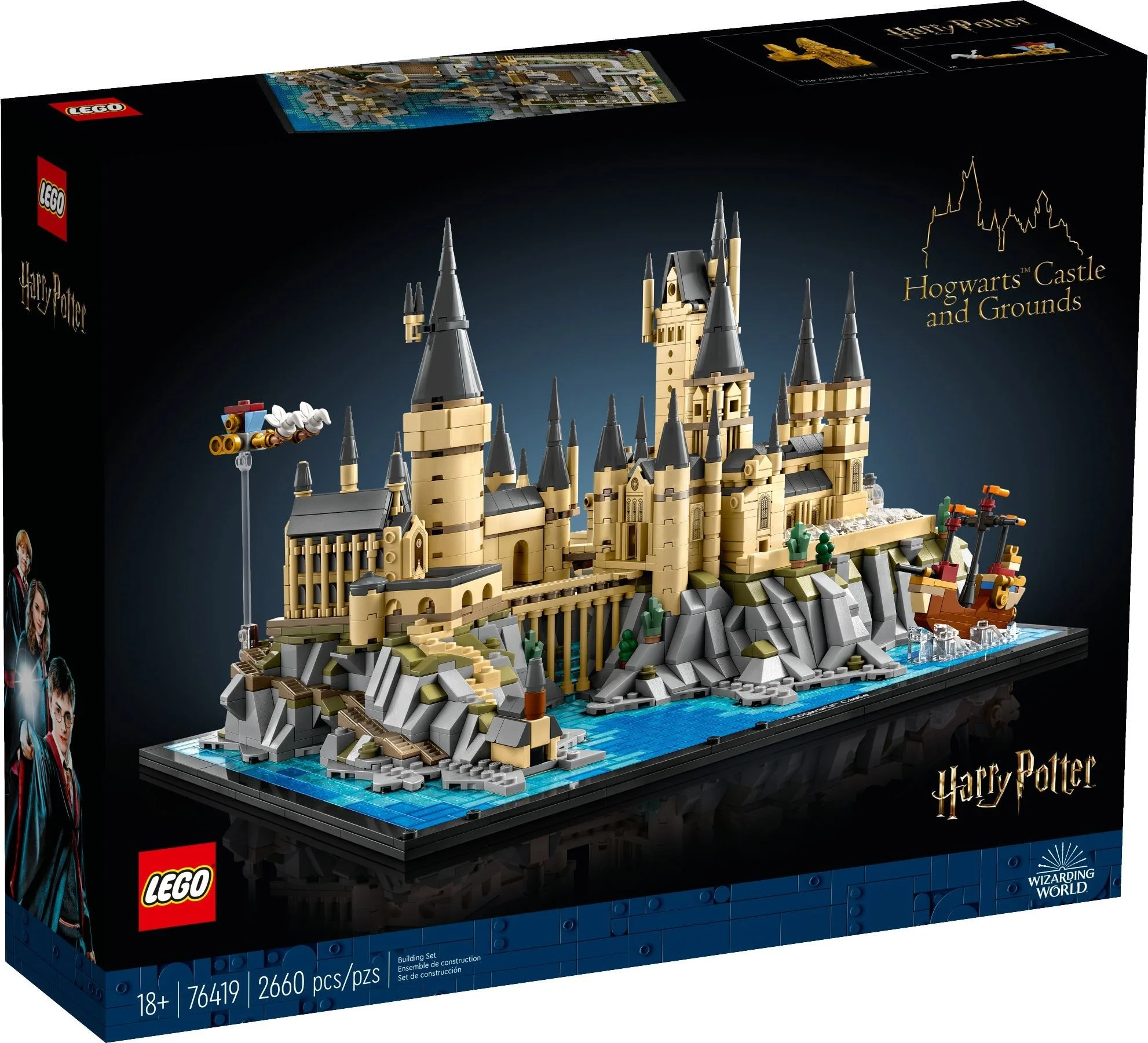LEGO® 76419 Zamek Hogwart i Błonia - zdjęcie 2