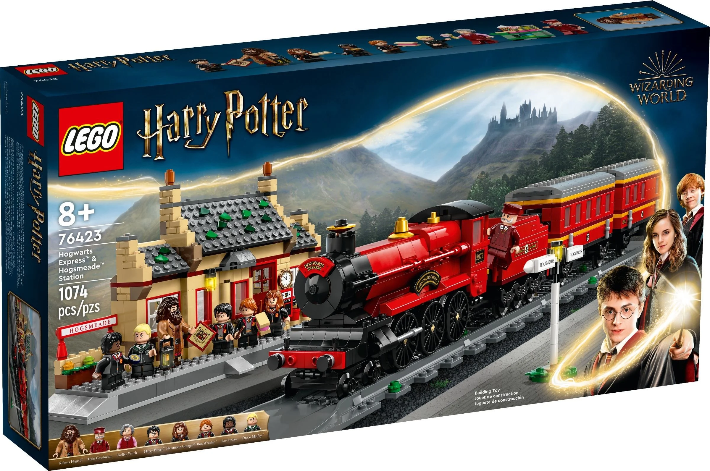 LEGO® 76423 LEGO Harry Potter Ekspres do Hogwartu i stacja w Hogsmeade - zdjęcie 1