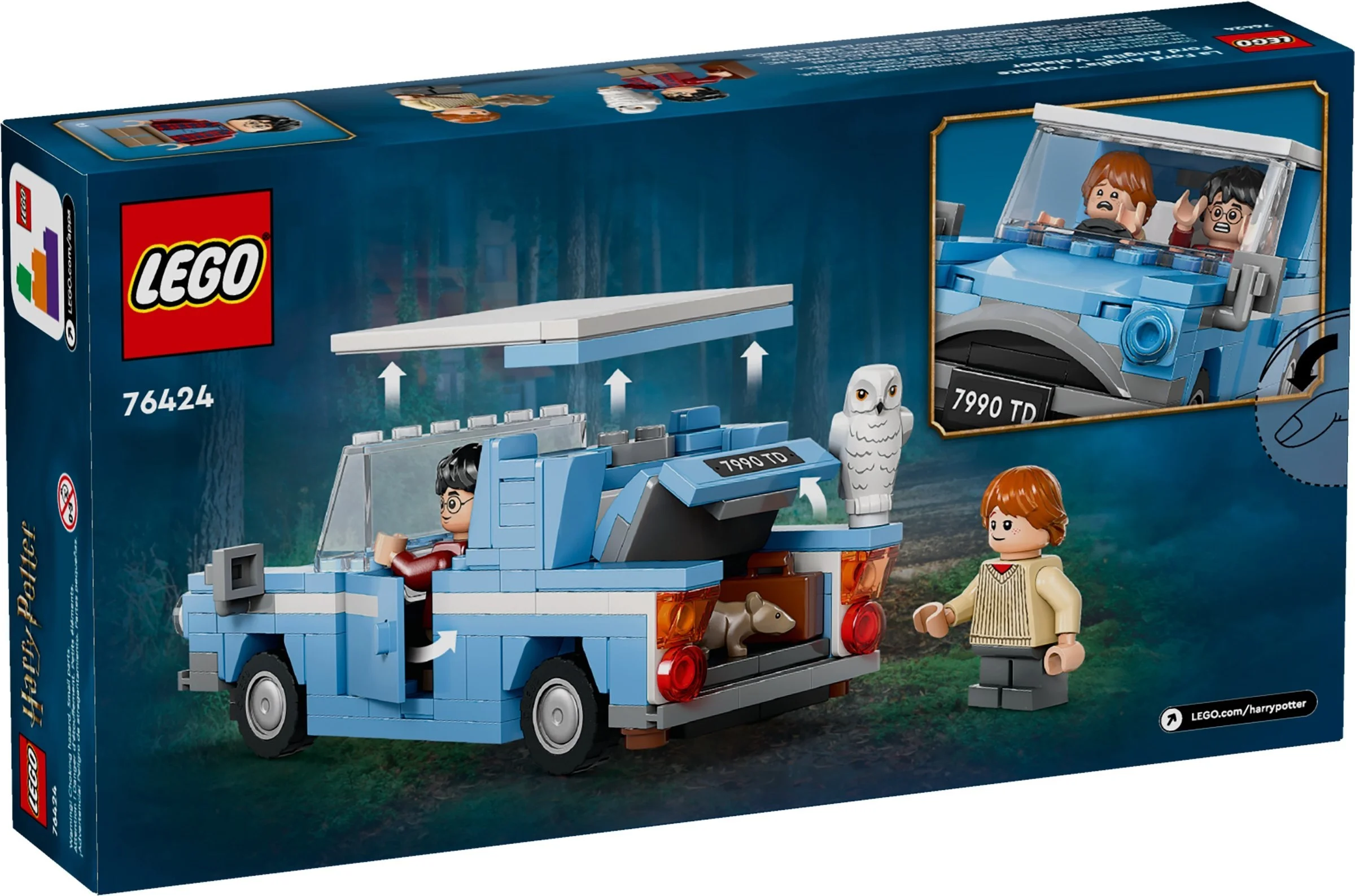 LEGO® 76424 Latający Ford Anglia - zdjęcie 3