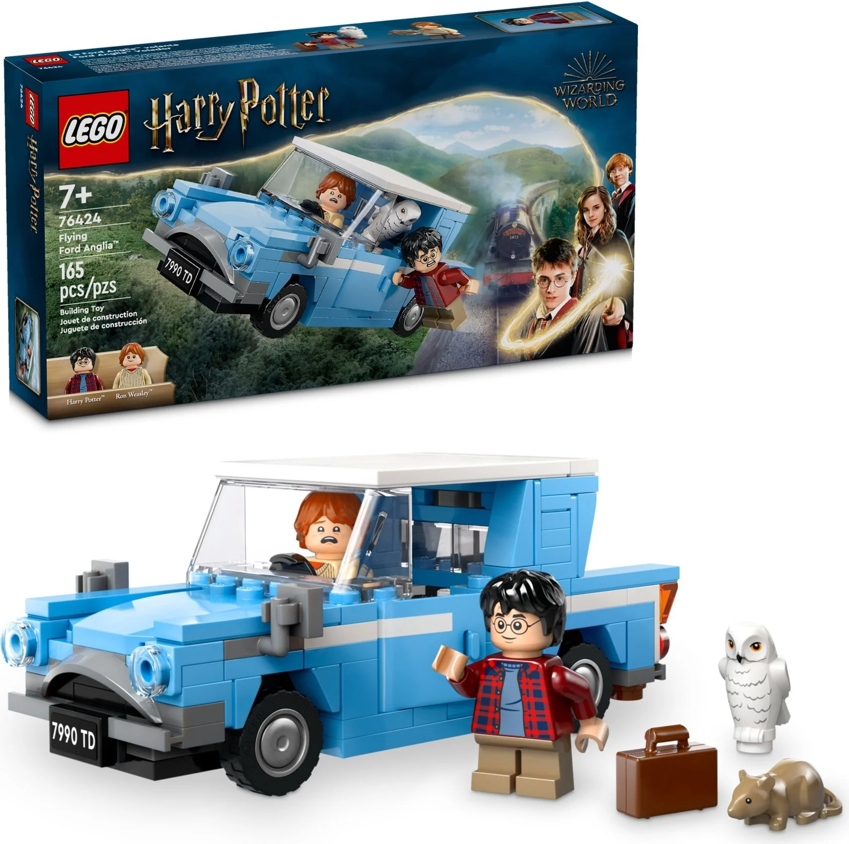 LEGO® 76424 Latający Ford Anglia - zdjęcie 4