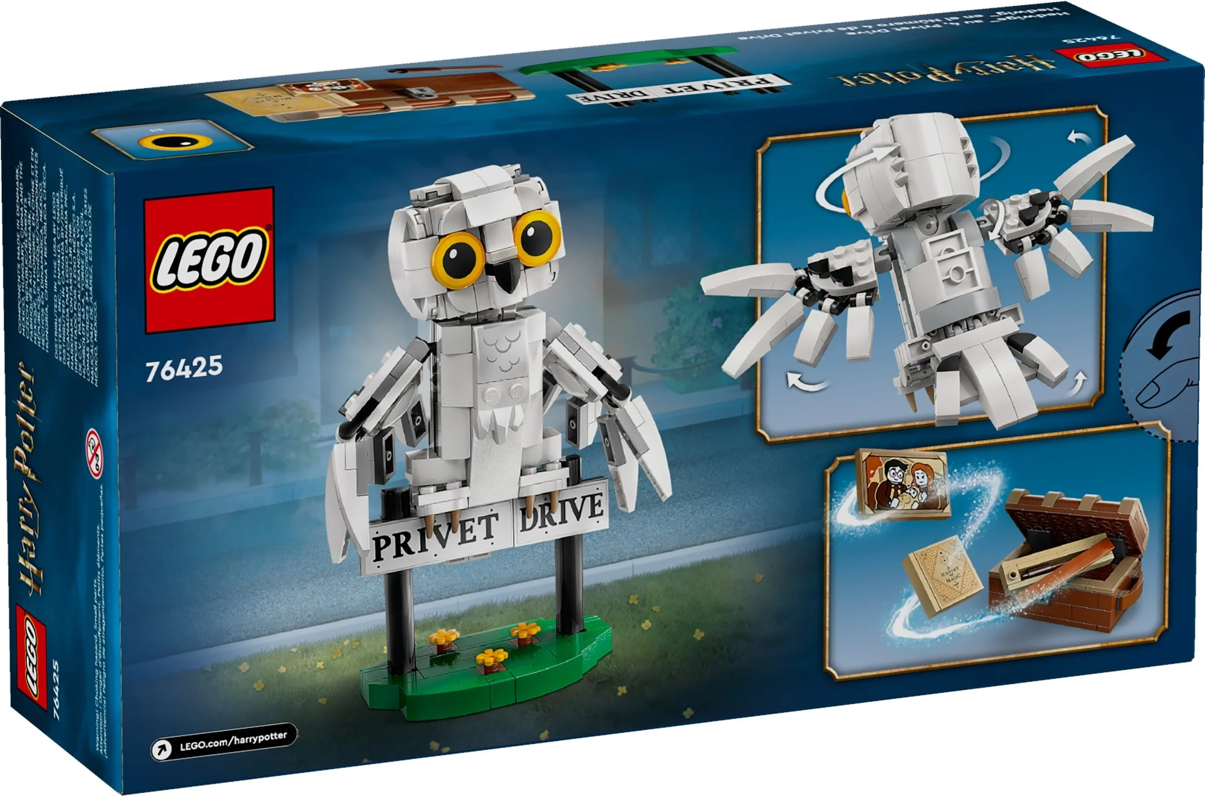 LEGO® 76425 Hedwiga z wizytą na ul. Privet Drive 4 - zdjęcie 4