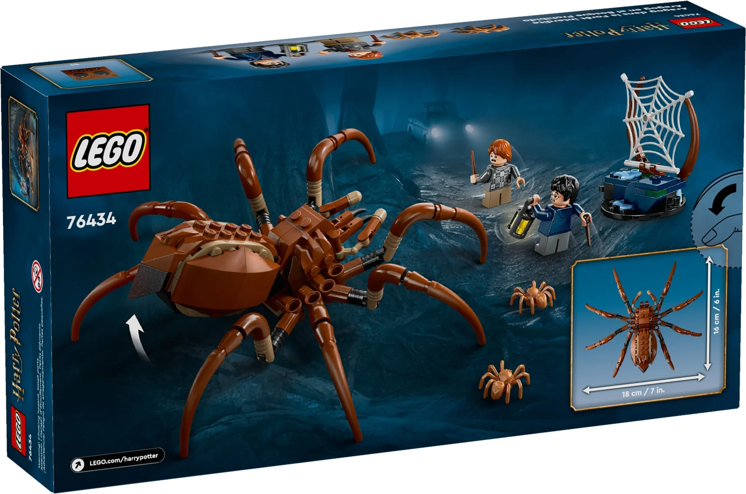 LEGO® 76434 Aragog w zakazanym Lesie™ - zdjęcie 4