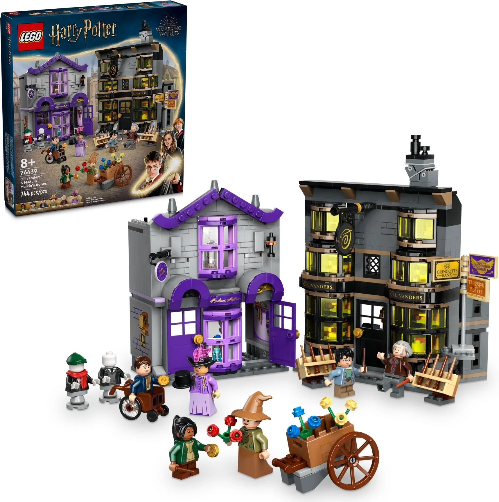 LEGO® 76439 Sklepy Ollivandera™ i Madame Malkin - zdjęcie 8