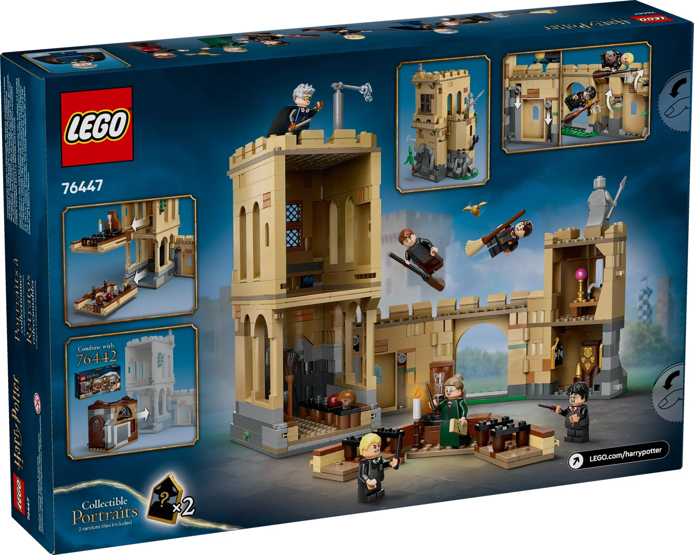 LEGO® 76447 Zamek Hogwart™: lekcja latania na miotle - zdjęcie 2