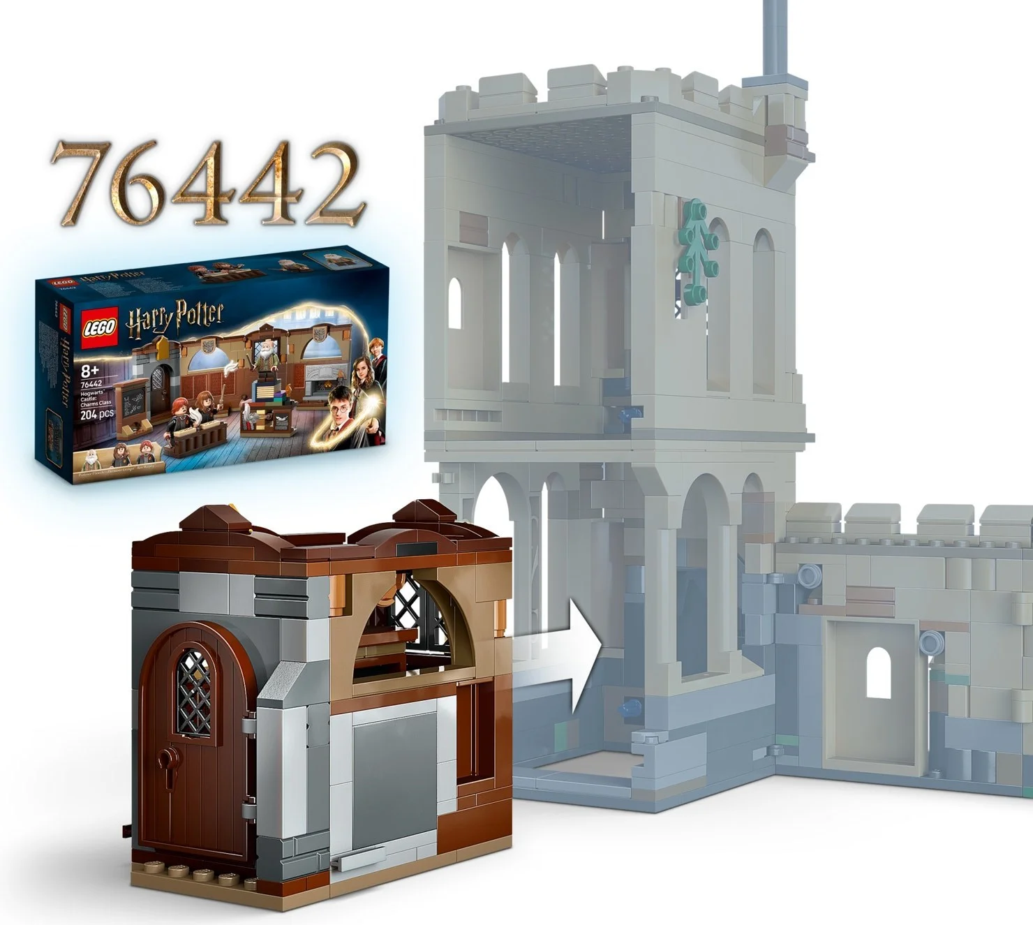 LEGO® 76447 Zamek Hogwart™: lekcja latania na miotle - zdjęcie 3