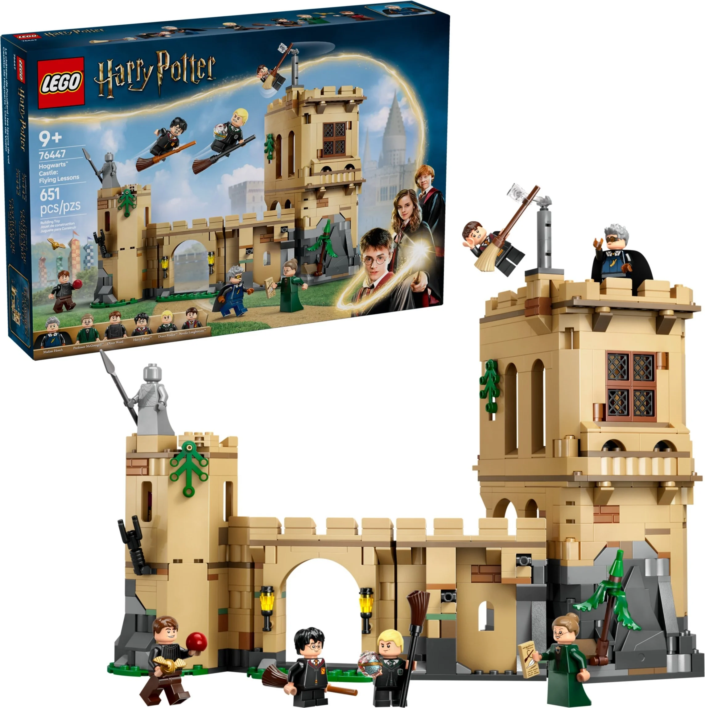 LEGO® 76447 Zamek Hogwart™: lekcja latania na miotle - zdjęcie 4