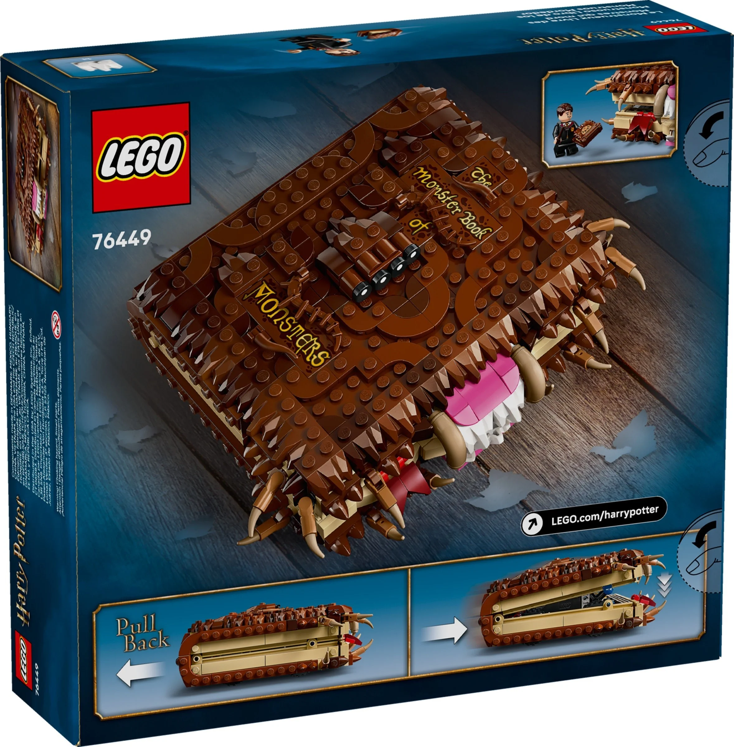 LEGO® 76449 LEG 76449 Potworna księga potworów z zębami - zdjęcie 1