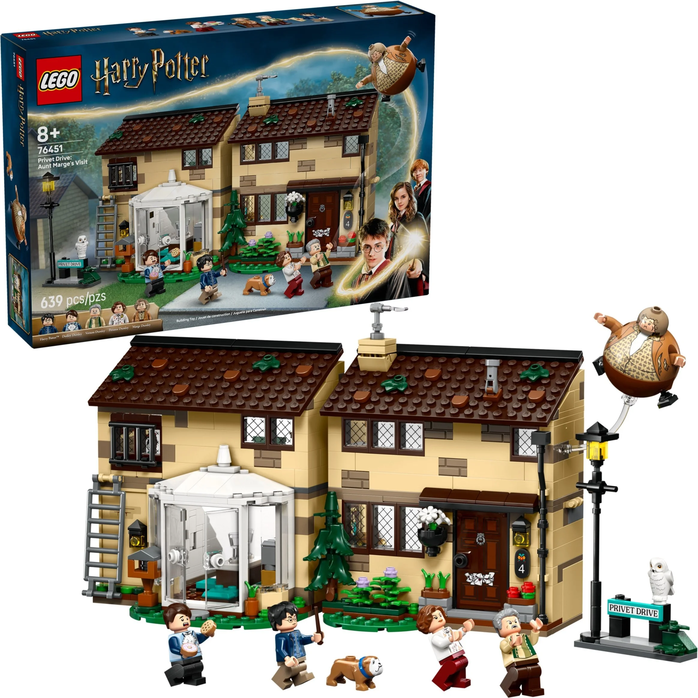 LEGO® 76451 LEG 76451 Privet Drive: Wizyta ciotki Marge - zdjęcie 8