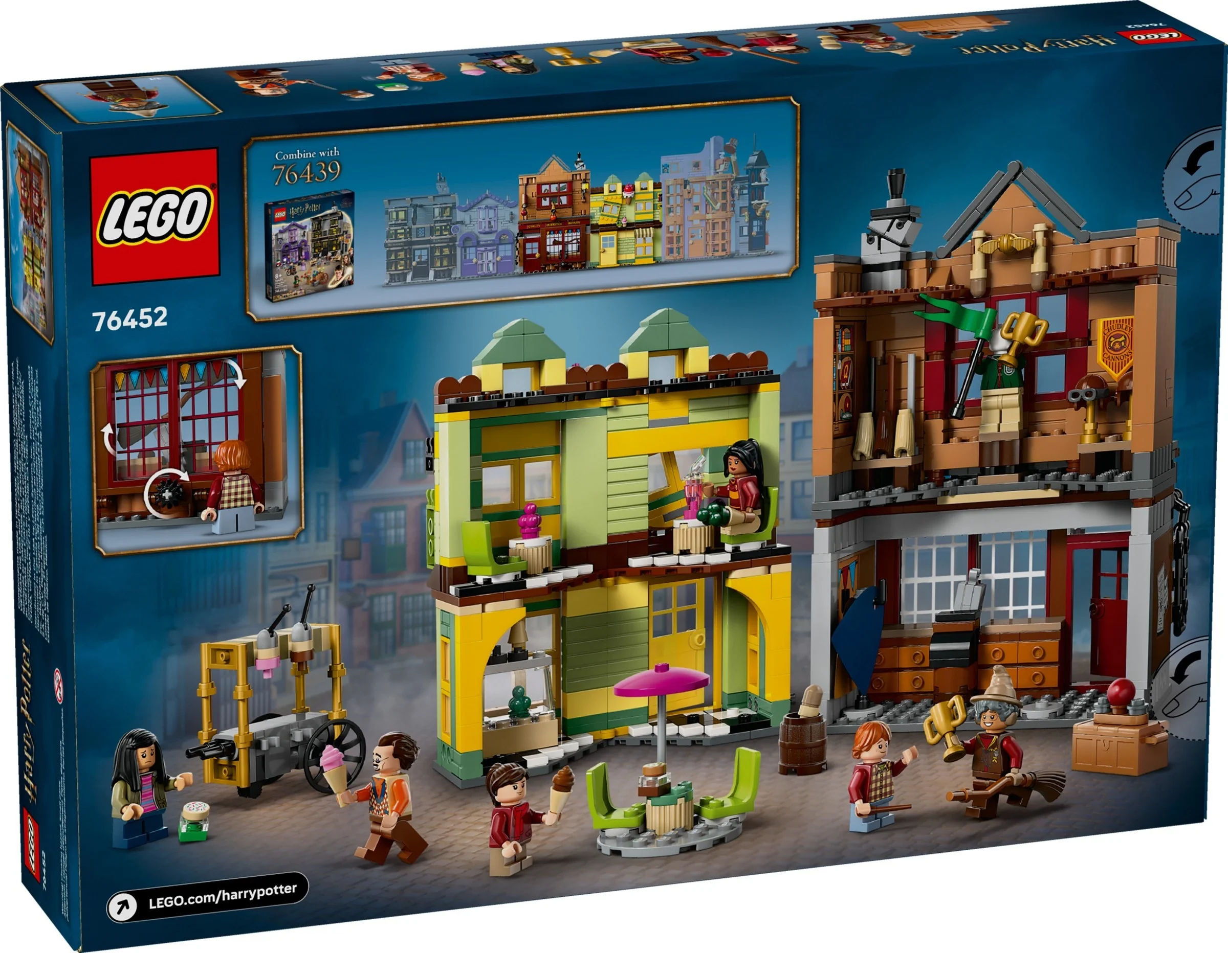 LEGO® 76452 Markowy sprzęt do quidditcha™ i lodziarnia - zdjęcie 1