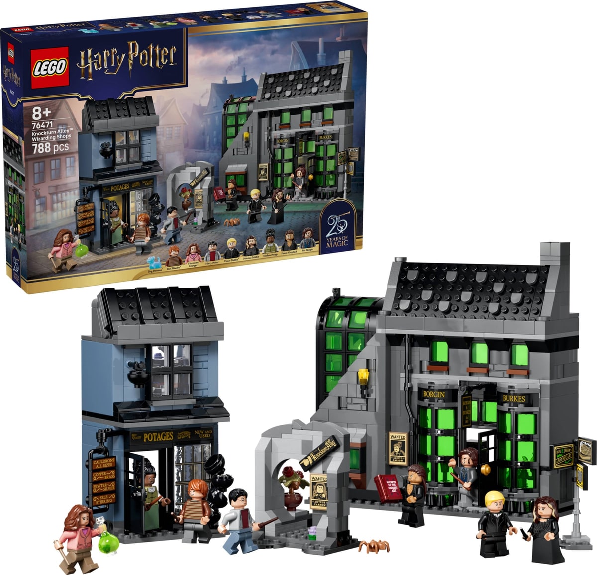 LEGO® 76471 Magiczne sklepy na ulicy Śmiertelnego Nokturnu - zdjęcie 8