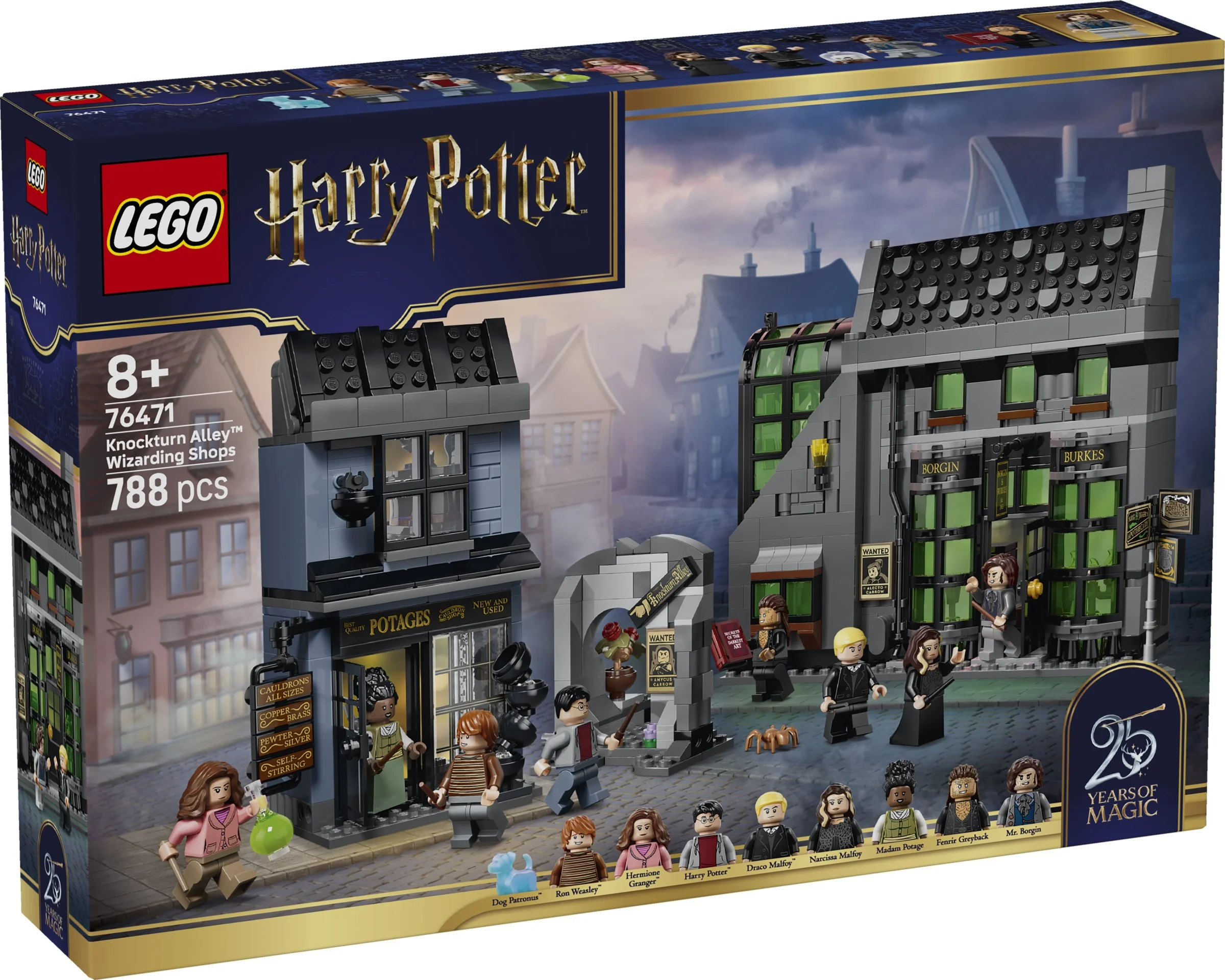 LEGO® 76471 Magiczne sklepy na ulicy Śmiertelnego Nokturnu - zdjęcie 1