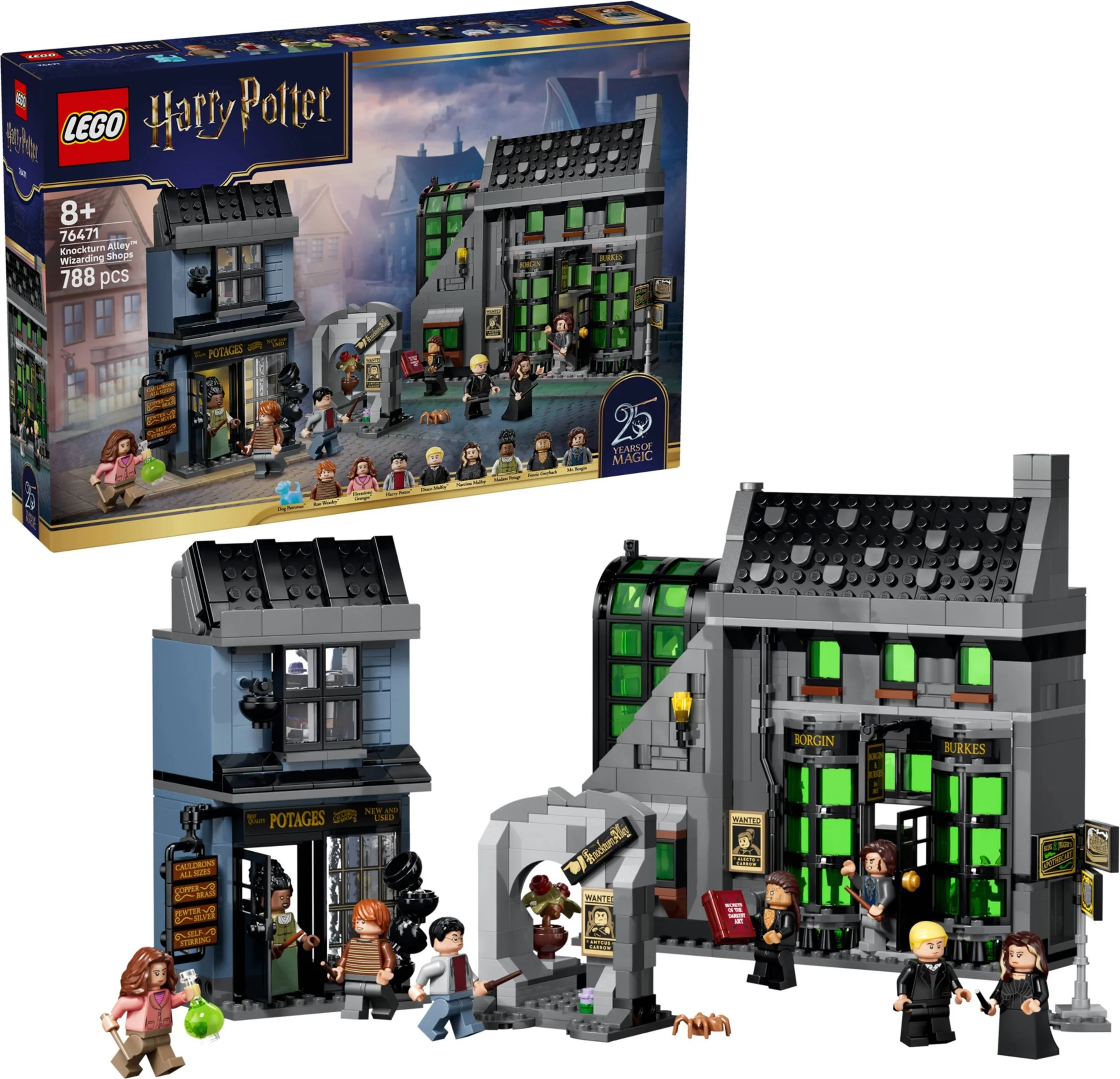 LEGO® 76471 Magiczne sklepy na ulicy Śmiertelnego Nokturnu - zdjęcie 4