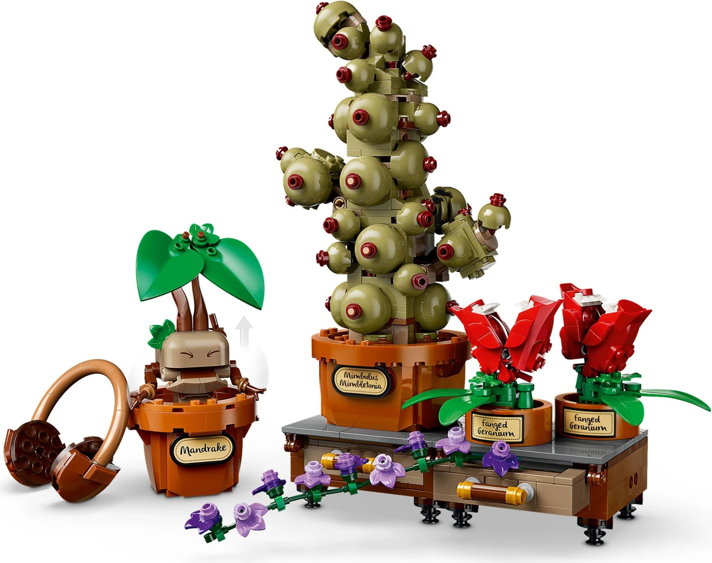 LEGO® 76474 Rośliny z lekcji zielarstwa w Hogwarcie - zdjęcie 11