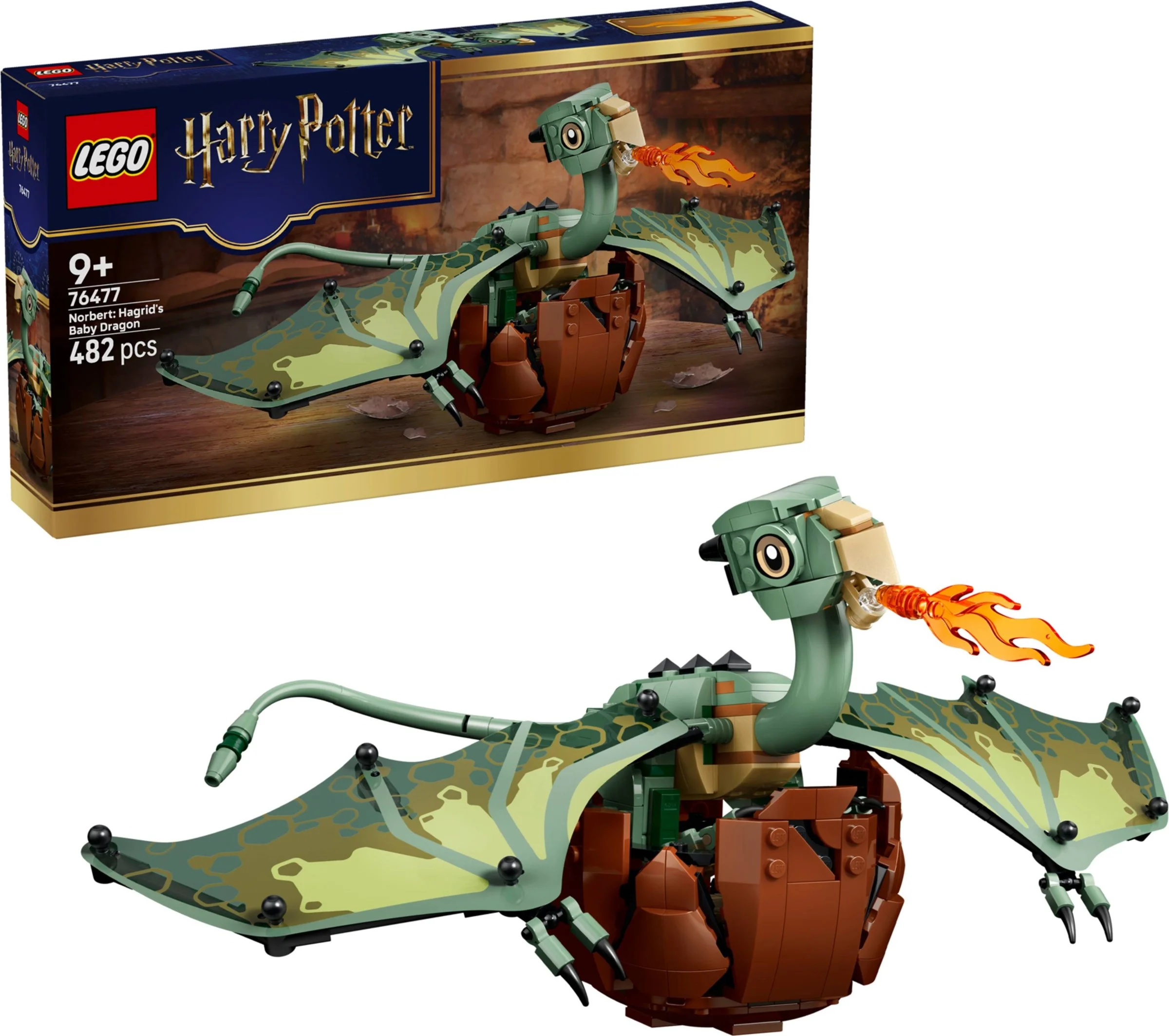LEGO® 76477 Norbert: mały smok Hagrida - zdjęcie 3