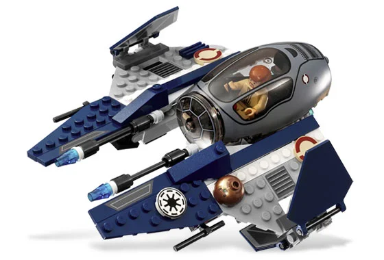LEGO® 7661 Wars Lego Star Wars Jedi Starfighte with Hyperdrive Booste - zdjęcie 4