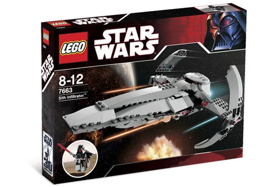 LEGO® 7663 Wars Sith Infiltrator unikat Nowy - zdjęcie 2