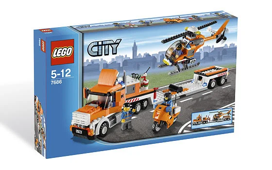 LEGO® 7686 Lego City Laweta do przewozu helikoptera - zdjęcie 4