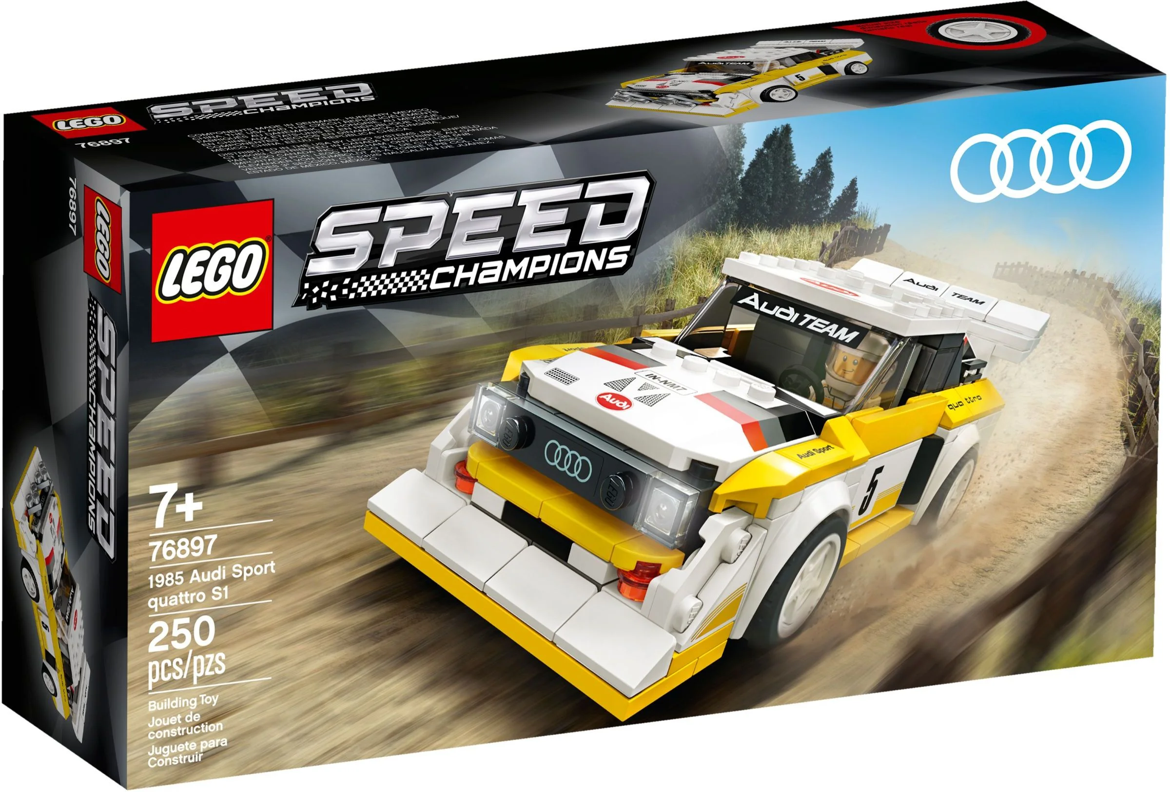 LEGO® 76897 Champions 1985 Audi Sport quattro S1 - zdjęcie 2