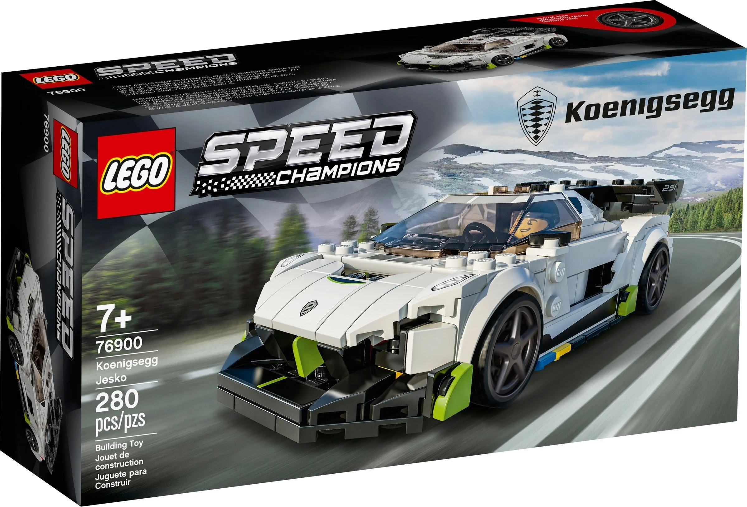 LEGO® 76900 Lego Speed Champions Samochód Koenigsegg Jesco - zdjęcie 1