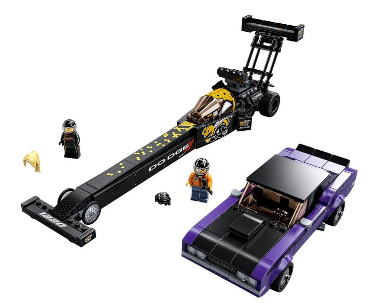 LEGO® 76904 Mopar Dodge//SRT Top Fuel Dragster i 1970 Dodge Challenger T/A - zdjęcie 1