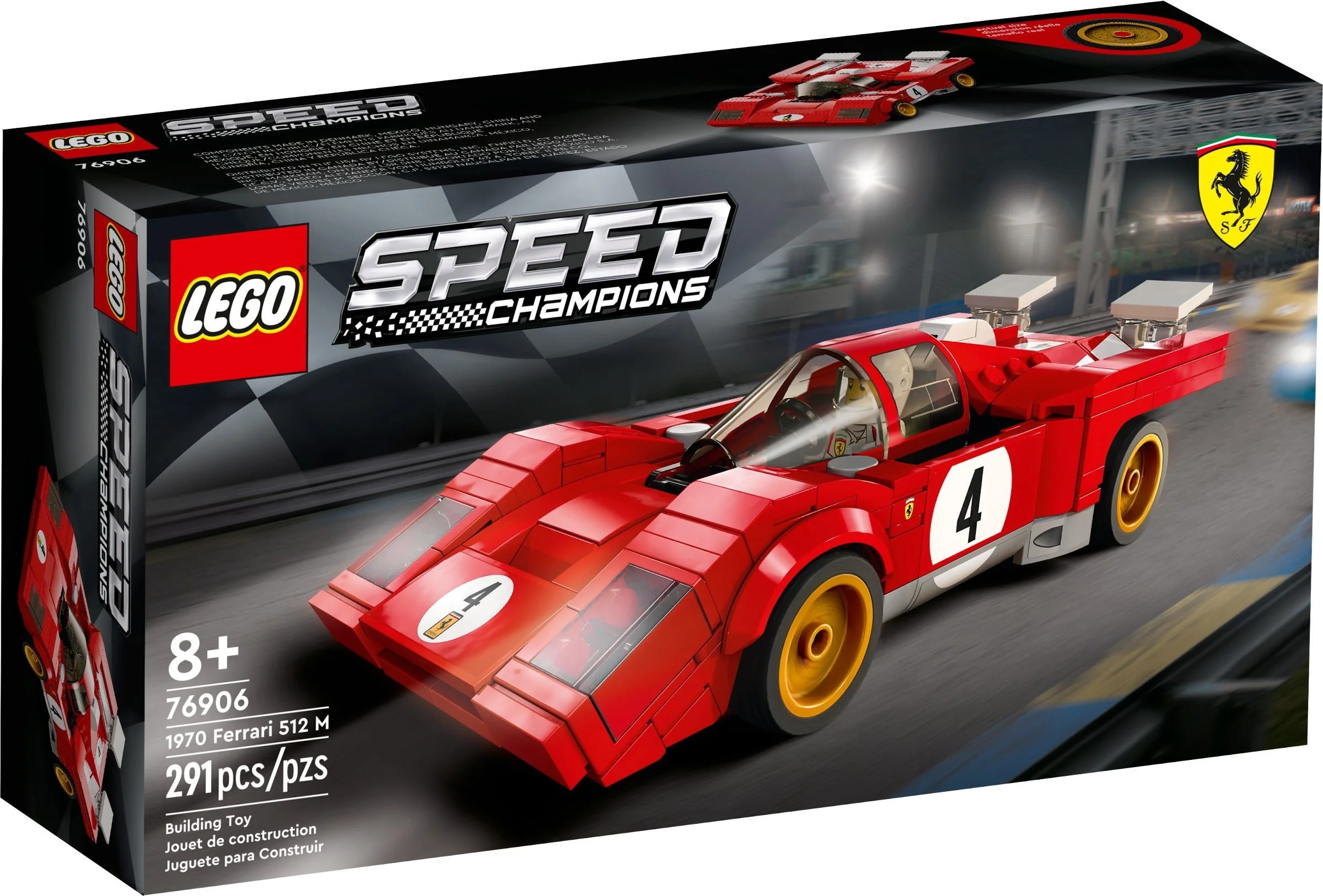 LEGO® 76906 LEGO Speed Champions 1970 Ferrari 512 M - zdjęcie 4