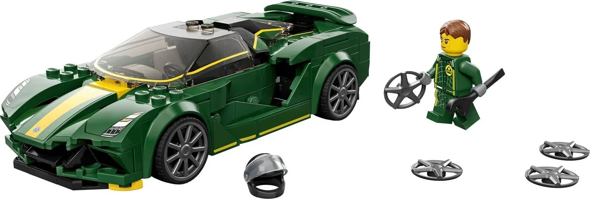 LEGO® 76907 Champions Samochód Sportowy Lotus Evija Klocki 247 El - zdjęcie 2