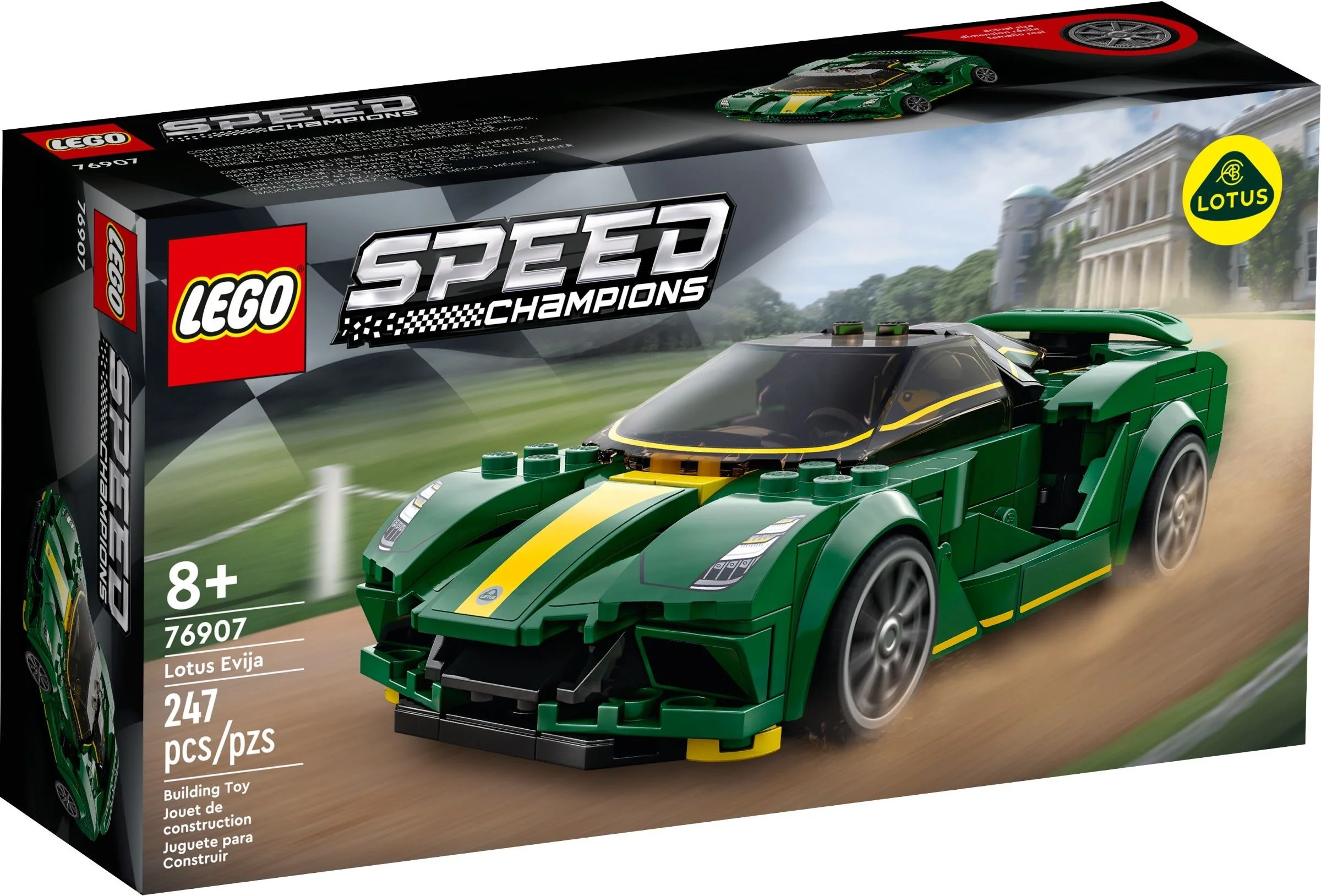 LEGO® 76907 Champions Samochód Sportowy Lotus Evija Klocki 247 El - zdjęcie 4