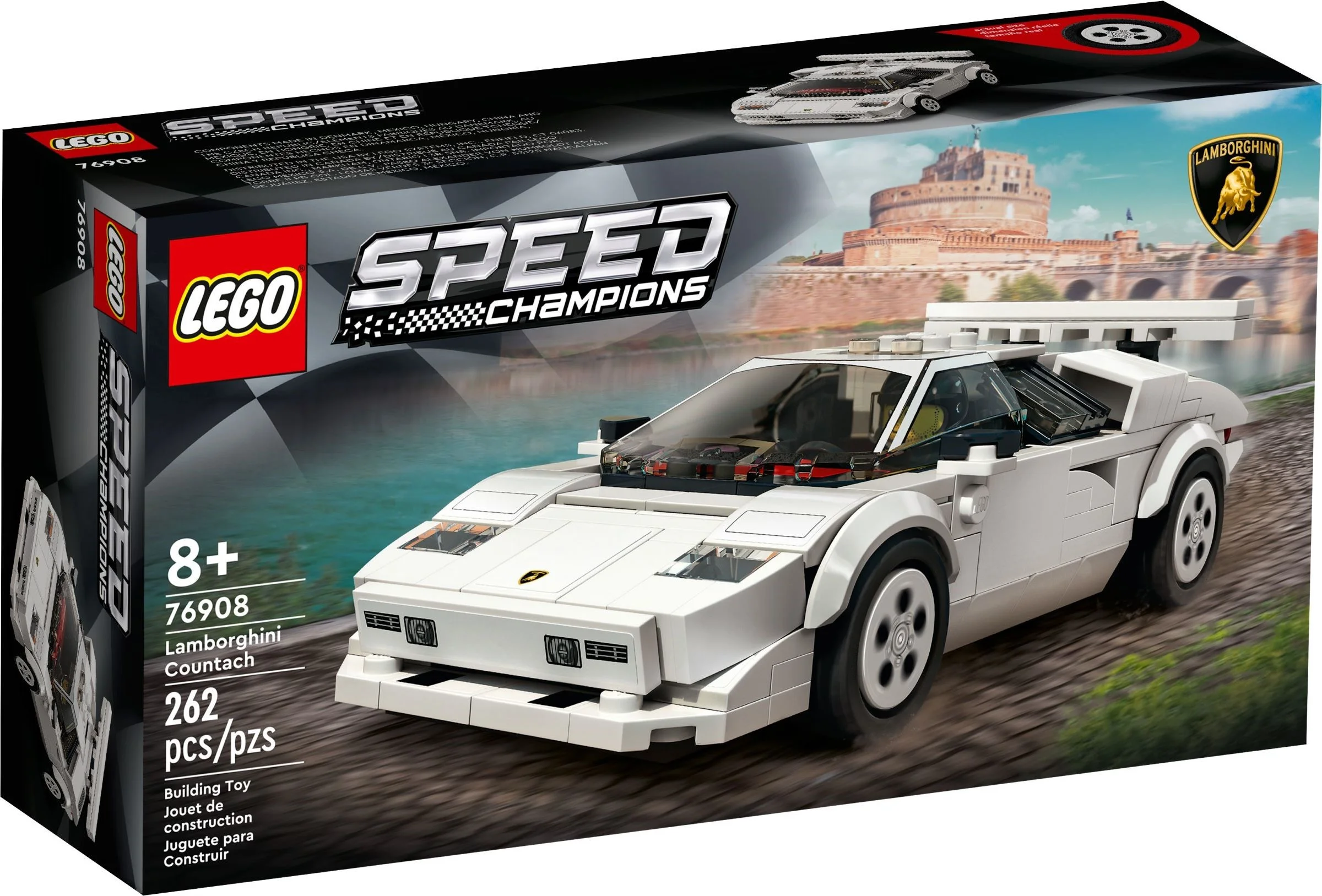 LEGO® 76908 Champions Lamborghini Countach Święta Narodzenie - zdjęcie 4