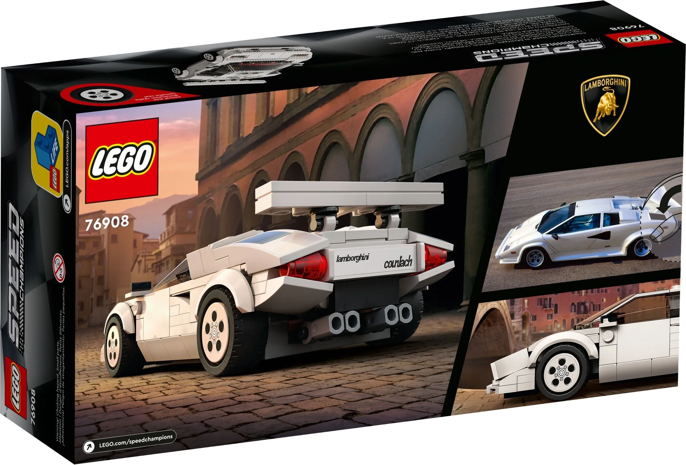 LEGO® 76908 Champions Lamborghini Countach Święta Narodzenie - zdjęcie 5