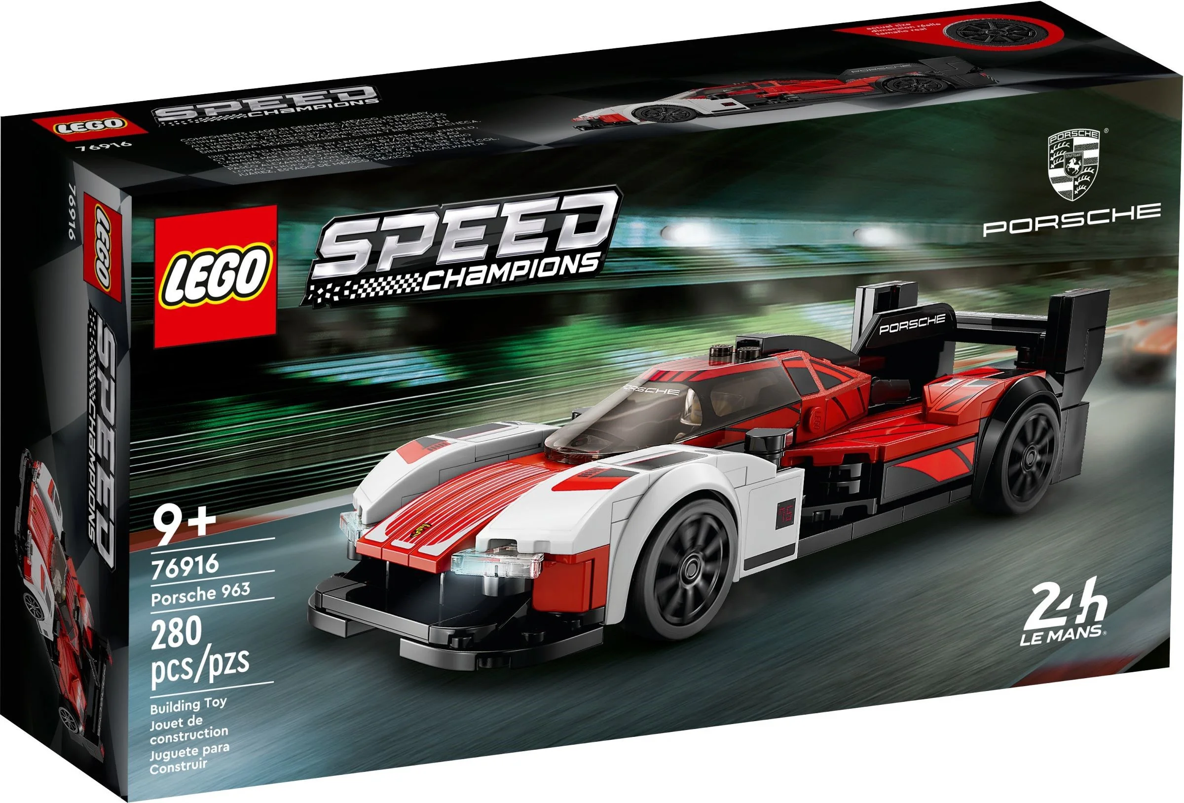 LEGO® 76916 Champion samochód wyścigowy Porsche 963 - zdjęcie 2