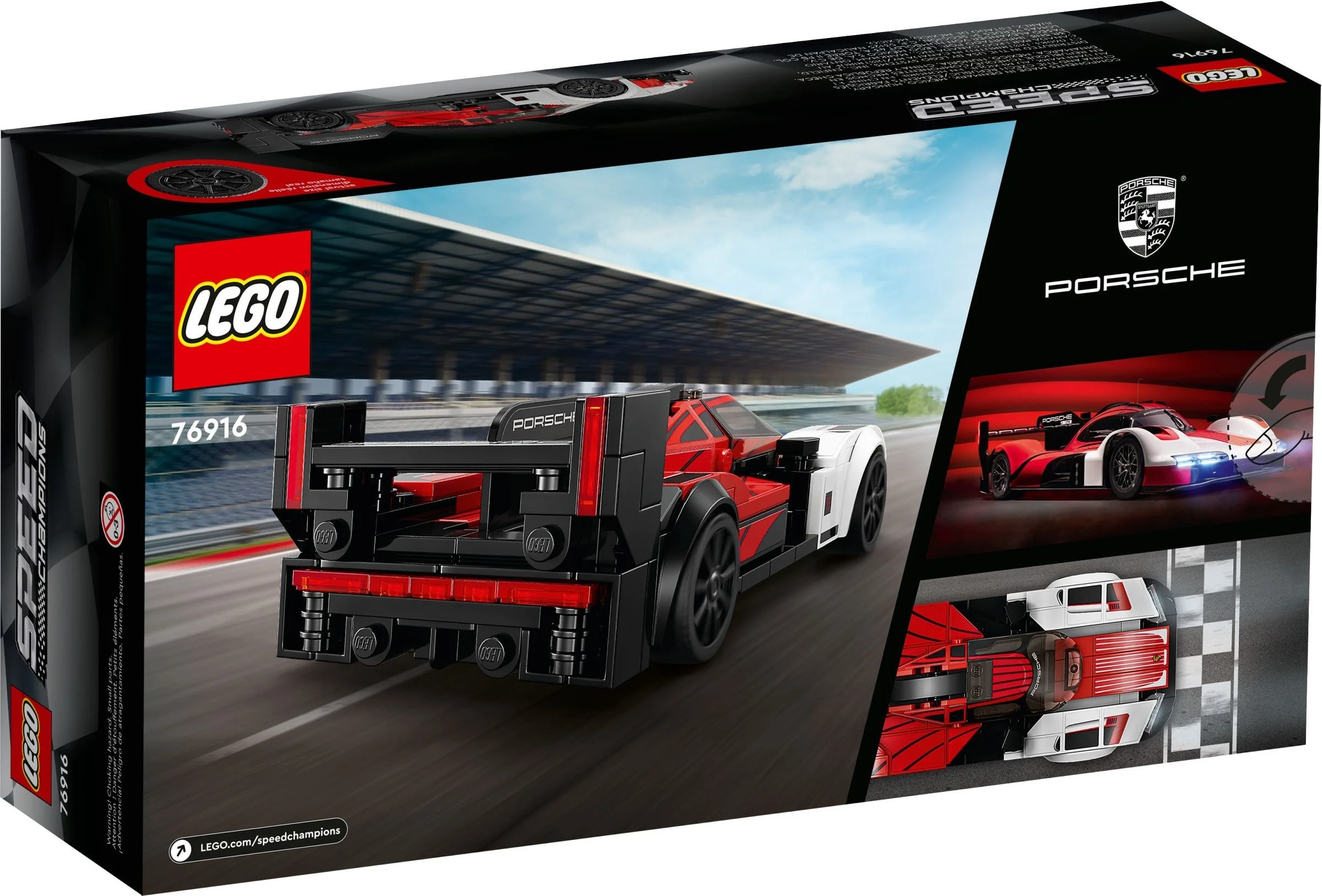 LEGO® 76916 Champion samochód wyścigowy Porsche 963 - zdjęcie 7